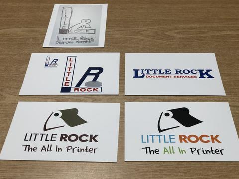 little rock logo sketches