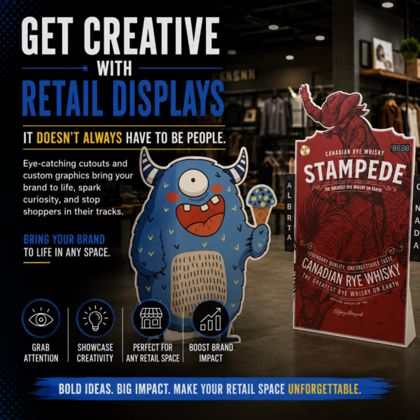 Life Size Cutouts 6 retail displays life sized cutouts