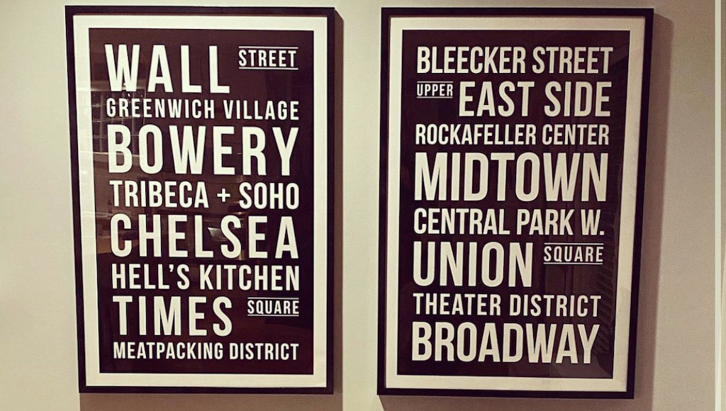 Custom New York City posters printed by Little Rock Printing
