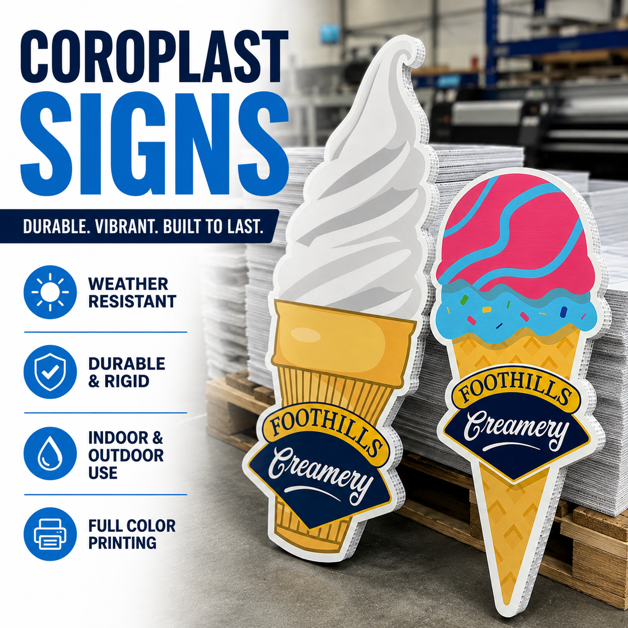 Coroplast Signs 1 Coroplast Sign Printing Canada