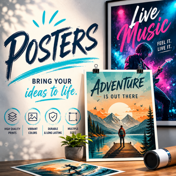 Posters printed in Calgary Canada