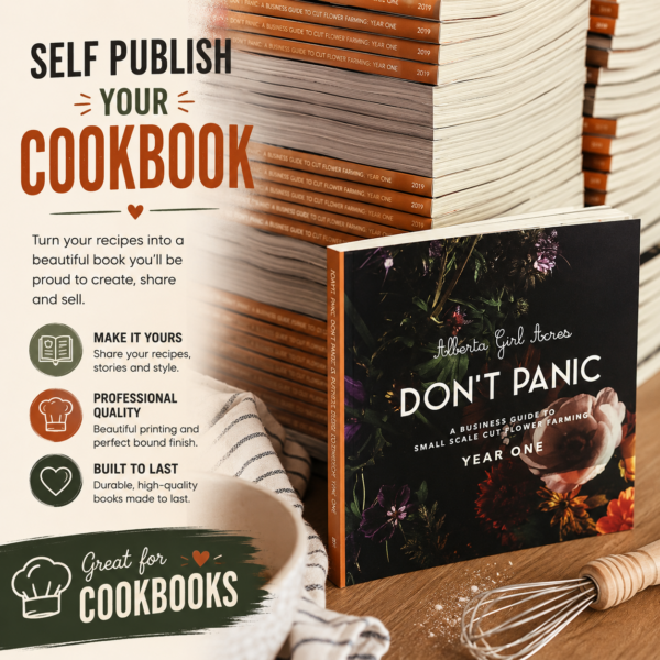 self published cookbooks
