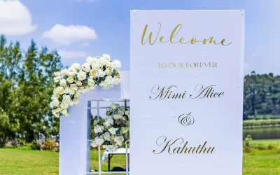 How to Create a Welcome Poster Board For Your Wedding in Canva