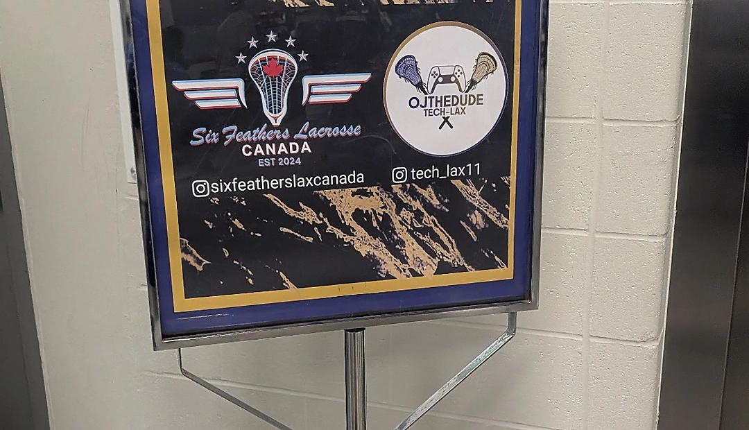 Banner stand printed at Little Rock Printing
