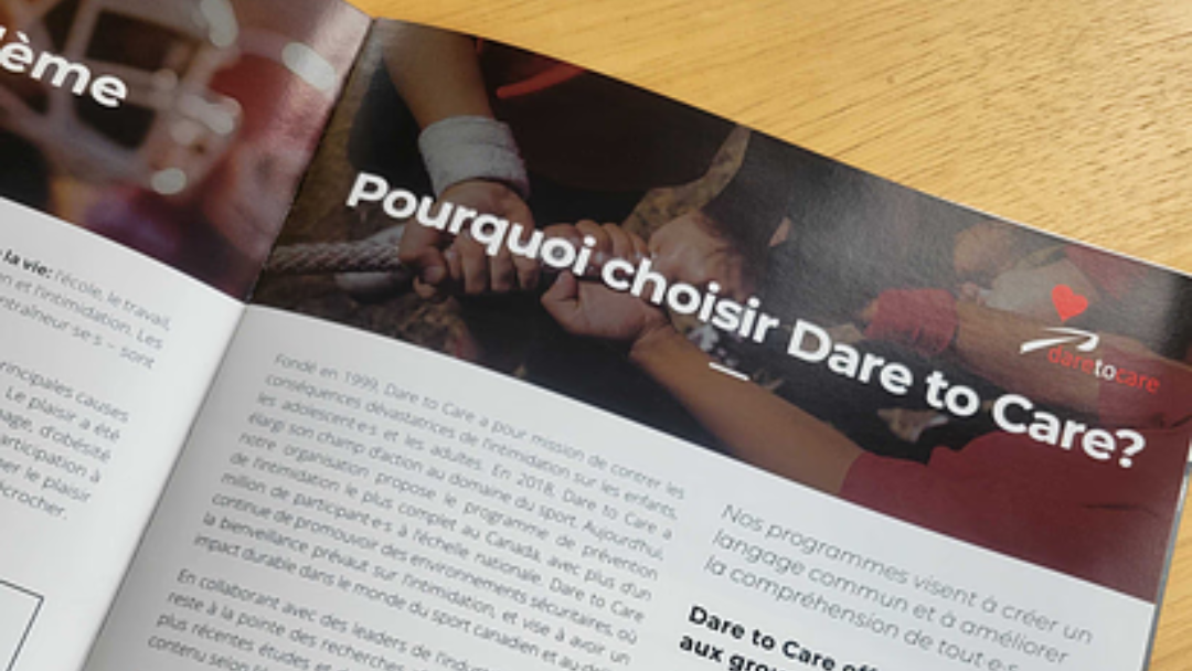 dare to care document printed at little rock printing